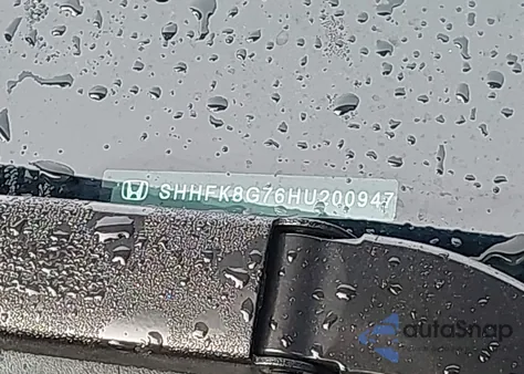 2017 Honda Civic Type R Touring из США, поврежденный, VIN SHHFK8G76HU200947